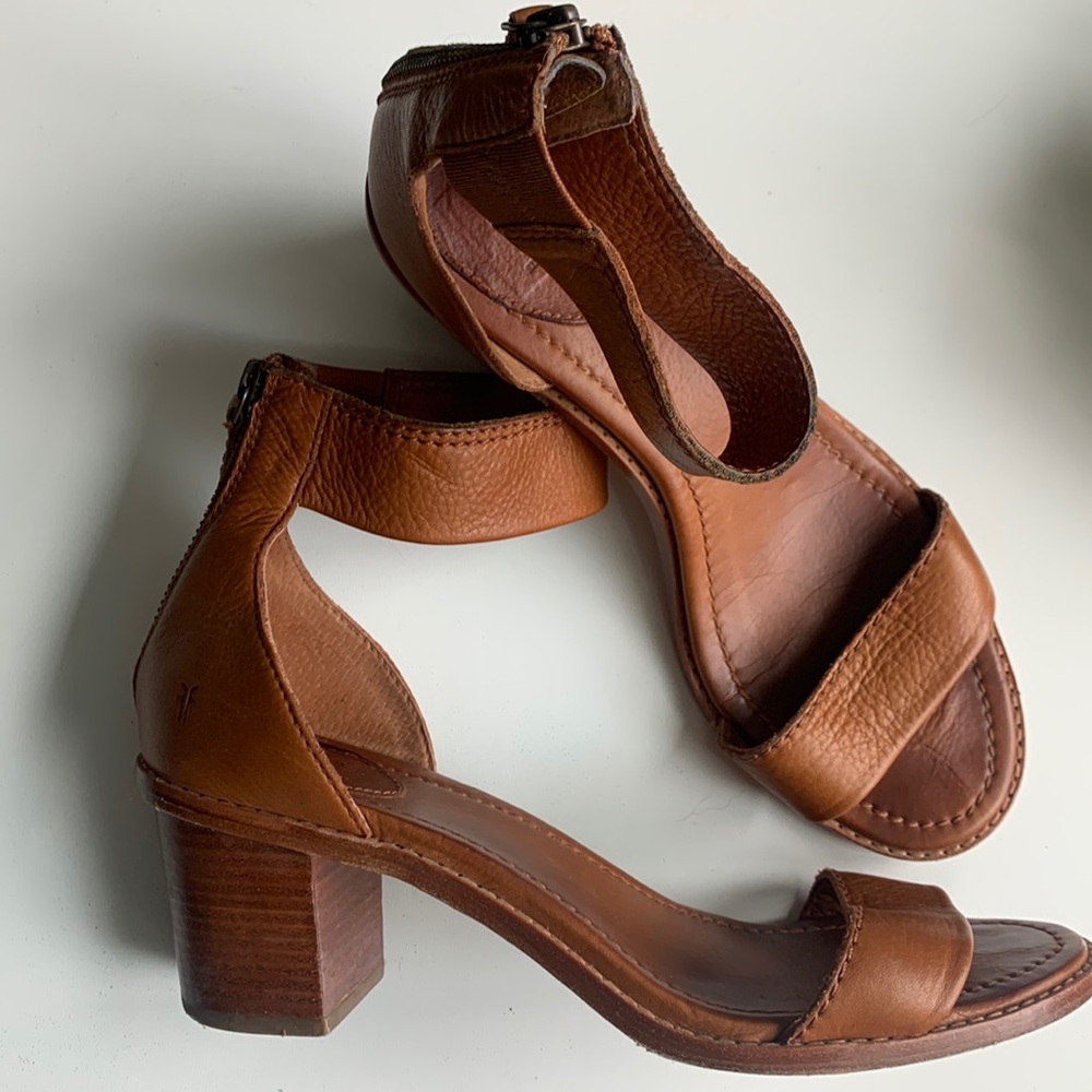 Frye brown Brielle sandal